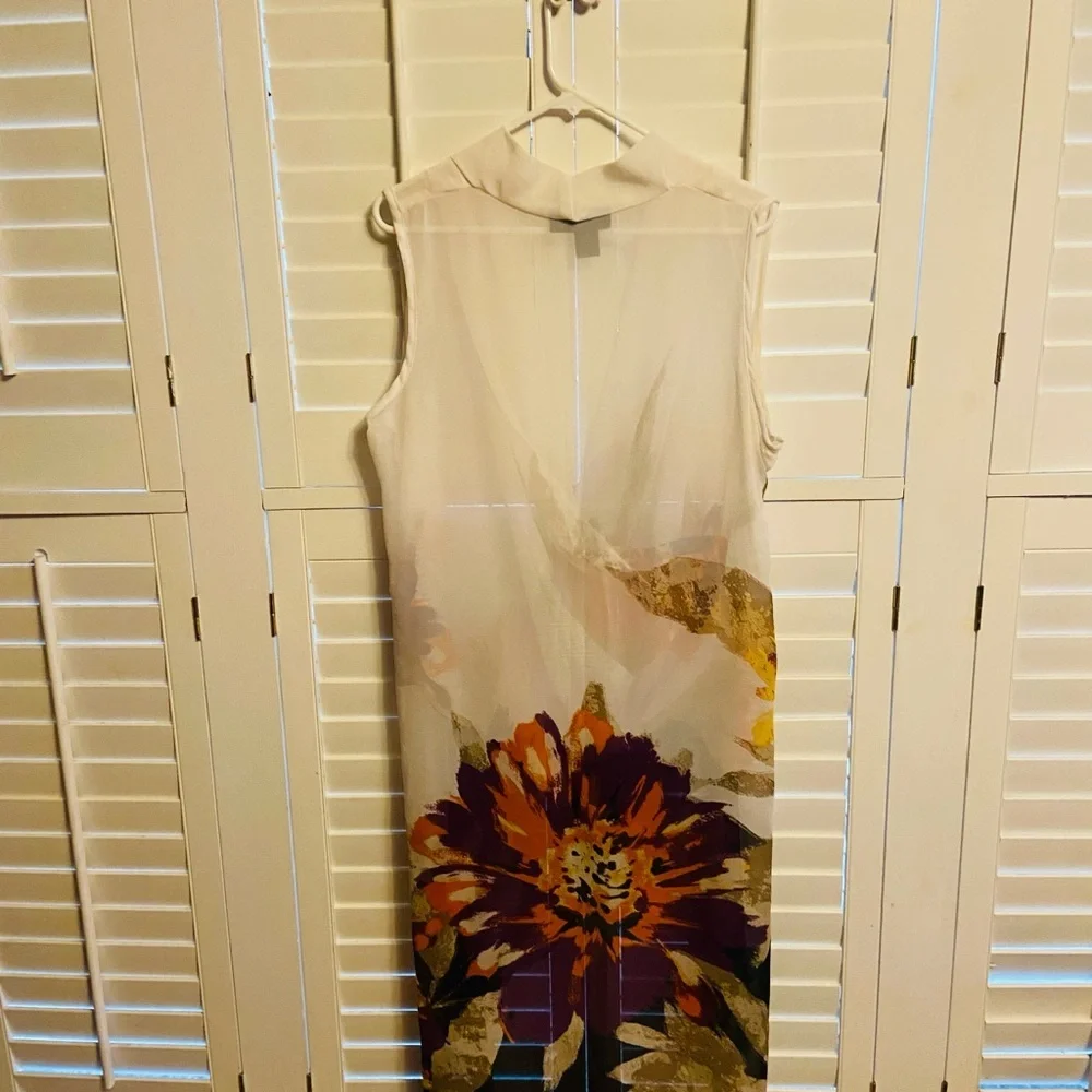 Ashley Stewart Floral Sleeveless and Sheer Size 14/16 NWOT - Picture 2 of 8